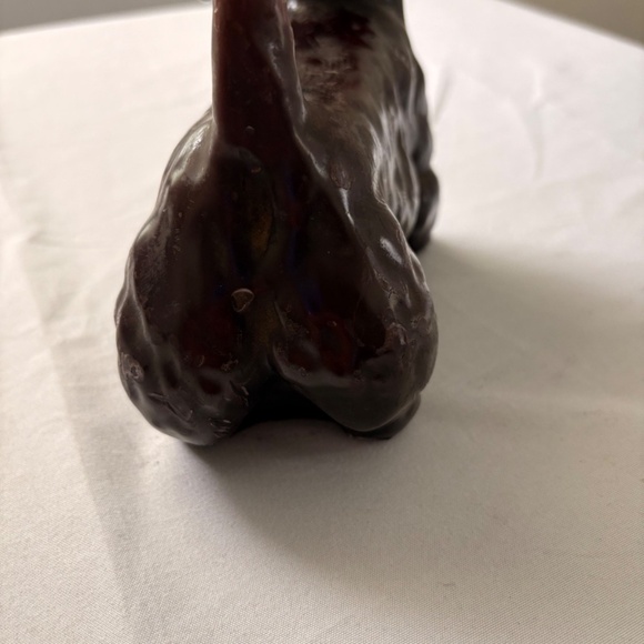 Vintage Scottish Terrier Dog Candle - 6.5" long x 6" tall - chipped ear - Picture 6 of 10